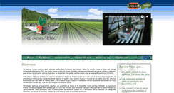 Desktop Screenshot of fermesleclair.com
